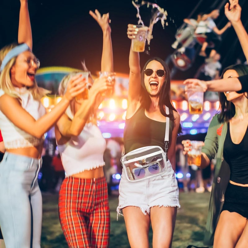 Packism Clear Bag for Stadium Events - Clear Purses for Women Stadium Crossbody Concert Bag for Game Day, Sports, Festival - Image 3